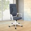 Techni Mobili Modern Studio Office Chair; Grey/White