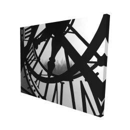 Giant clock in orsay museum - 08x10 Print on canvas