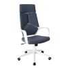 Techni Mobili Modern Studio Office Chair; Grey/White
