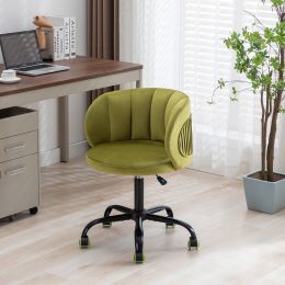 Zen Zone Velvet Leisure office chairs, suitable for study and office, can adjust