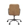 Eclarn Office Chair in Rum Top Grain Leather 93174