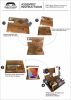 Wooden Phone Docking Station Key Holder Wallet Stand Watch Organizer Men Husband Wife  Anniversary Dad Birthday Nightstand Purse Father Graduation Mal