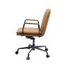 Eclarn Office Chair in Rum Top Grain Leather 93174