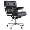 Hot selling Black leather swivel chair