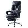 High quality black leather office chair