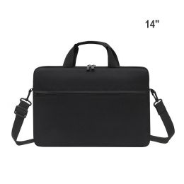 1pc Computer Handbag, Shoulder Computer Bag, Laptop Bag Compatible With 14inches/15.6inches,5 Colors Available (Color: black, size: 14'')