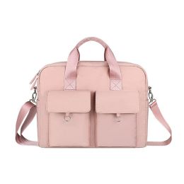 Upgrade Your Laptop Protection with this Waterproof 13.3-15.6 Inch Notebook Bag! (Color: pink, size: 14.1-15.4inch)