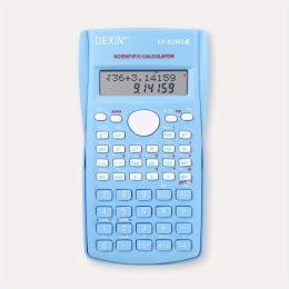 Function Calculator Science College Students Portable Handheld Test Machine The Mathematical Calculator Without The Battery (Color: Blue)