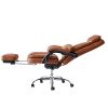 High quality black leather office chair