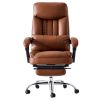 High quality black leather office chair