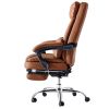 High quality black leather office chair