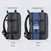 17.3 Inch Computer Laptop Carry Bag Office Designer Waterproof Business Laptop Briefcase Bag Backpacks For Men Women, Water Resistant College School A